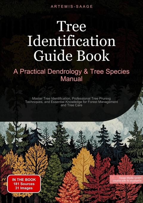 Tree Identification Guide Book: A Practical Dendrology & Tree Species Manual - Artemis Saage - English