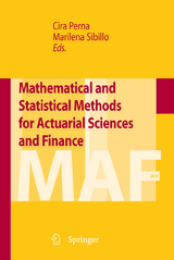 Mathematical and Statistical Methods for Actuarial Sciences and Finance - 
