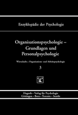 Organisationspsychologie &ndash; Grundlagen und Personalpsychologie - 
