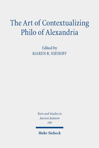The Art of Contextualizing Philo of Alexandria