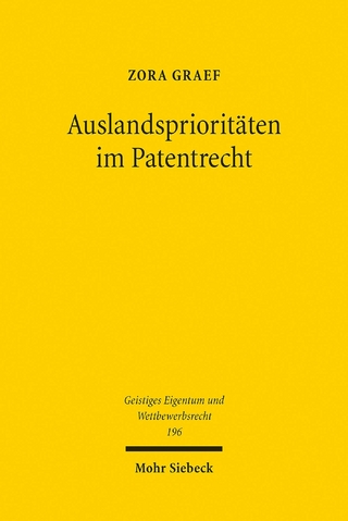 Auslandsprioritäten im Patentrecht