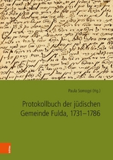 Protokollbuch der j&uuml;dischen Gemeinde Fulda, 1731-1786 - 