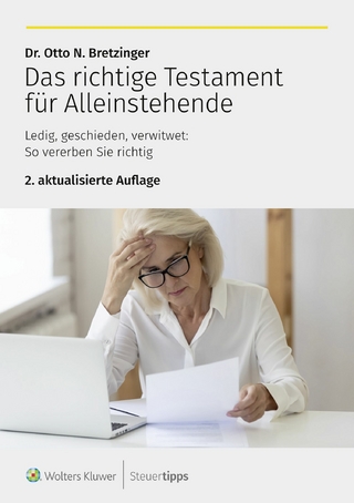 Das richtige Testament für Alleinstehende