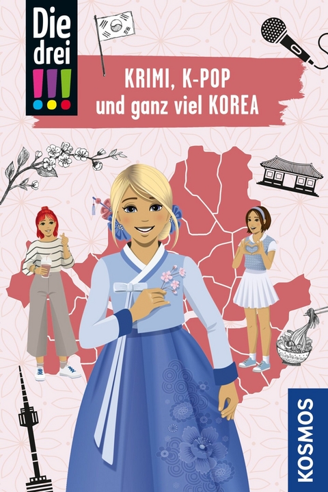 Die drei !!!, Krimi, K-Pop und ganz viel Korea (drei Ausrufezeichen) - Anne Scheller