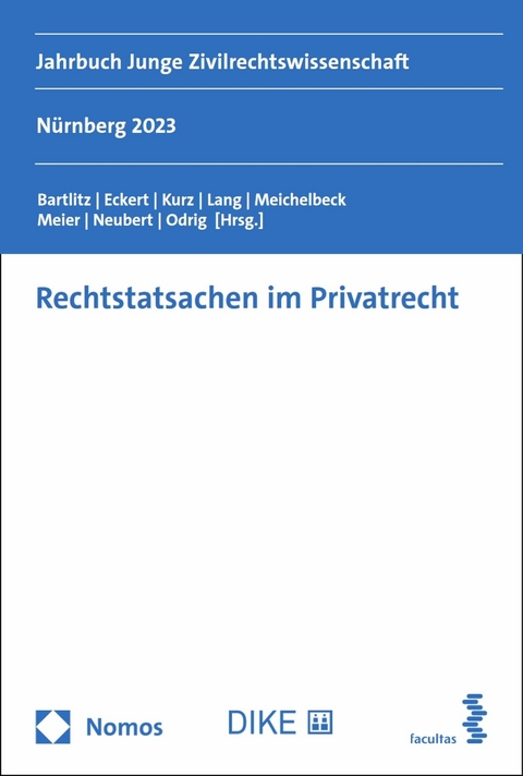 Rechtstatsachen im Privatrecht - 