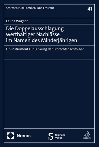 Die Doppelausschlagung werthaltiger Nachlässe im Namen des Minderjährigen