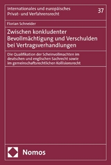 Zwischen konkludenter Bevollmächtigung und Verschulden bei Vertragsverhandlungen -  Florian Schneider