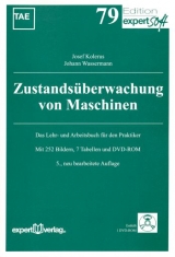 Zustands&uuml;berwachung von Maschinen - Josef Kolerus, Johann Wassermann