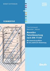 Monet&auml;re Patentbewertung nach DIN 77100 - Alexander J. Wurzer, Theo Gr&uuml;newald
