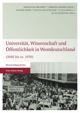 Universit&auml;t, Wissenschaft und &Ouml;ffentlichkeit in Westdeutschland - 