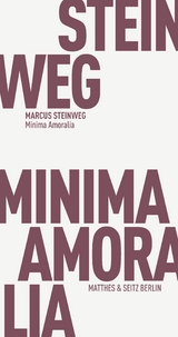 Minima Amoralia - Marcus Steinweg