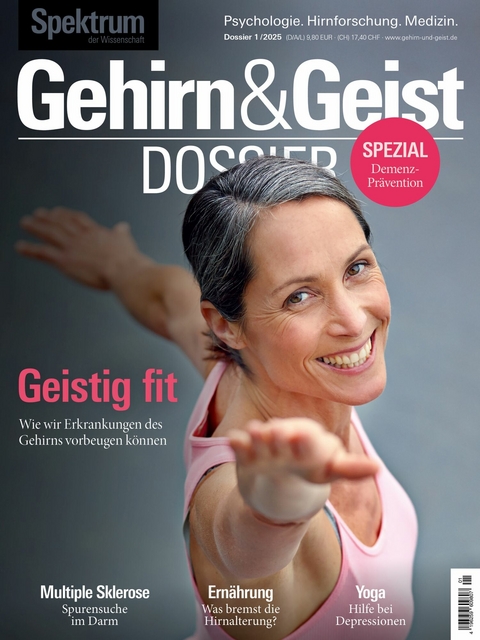 Gehirn&Geist Dossier 1/2025 Geistig fit -  Spektrum der Wissenschaft