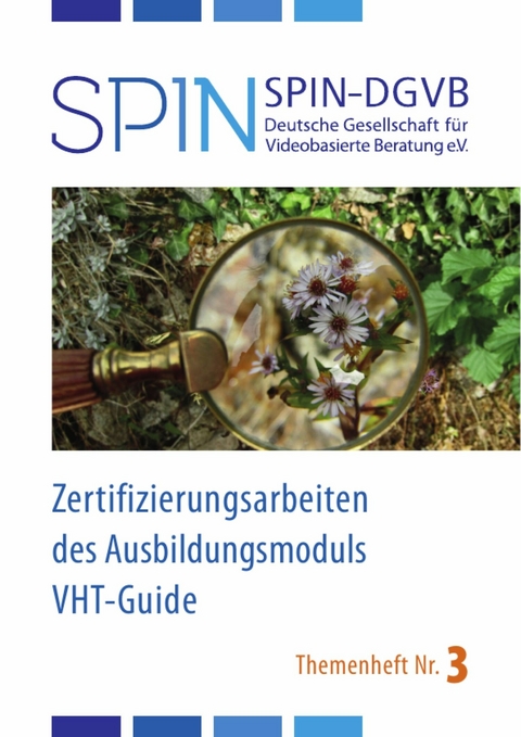 Zertifizierungsarbeiten des Ausbildungsmoduls VHT-Guide - SPIN DGVB e.V. Deutsche Gesellschaft f&uuml;r videobasierte Beratung