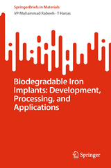 Biodegradable Iron Implants: Development, Processing, and Applications - VP Muhammad Rabeeh, T Hanas