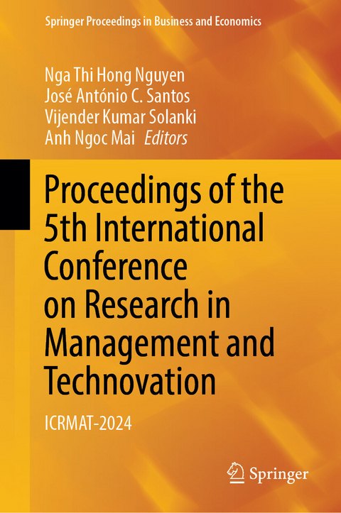 Proceedings of the 5th International Conference on Research in Management and Technovation - 