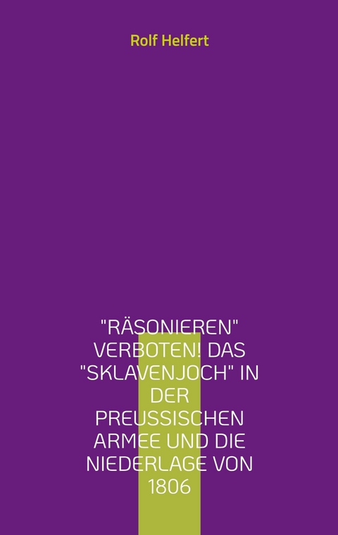 "R&auml;sonieren" verboten! -  Rolf Helfert