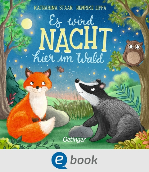Es wird Nacht hier im Wald - Henrike Lippa