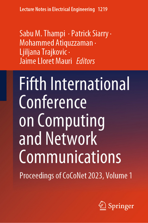 Fifth International Conference on Computing and Network Communications - 