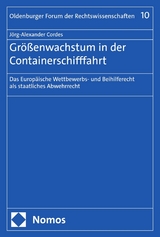 Gr&ouml;&szlig;enwachstum in der Containerschifffahrt - J&ouml;rg-Alexander Cordes