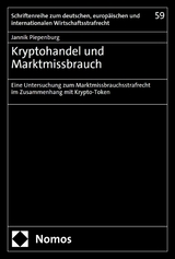 Kryptohandel und Marktmissbrauch - Jannik Piepenburg