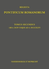 Regesta Pontificum Romanorum - Philipp Jaff&eacute;, Klaus Herbers