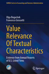 Value Relevance Of Textual Characteristics - Olga Bogachek, Francesco Grossetti