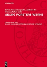 Kleine Schriften zu Kunst und Literatur - 