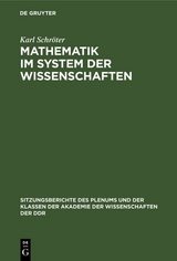 Mathematik im System der Wissenschaften - Karl Schröter