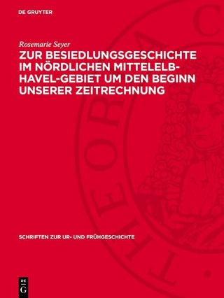 Zur Besiedlungsgeschichte ım nördlichen Mittelelb-Havel-Gebiet um den Beginn unserer Zeitrechnung
