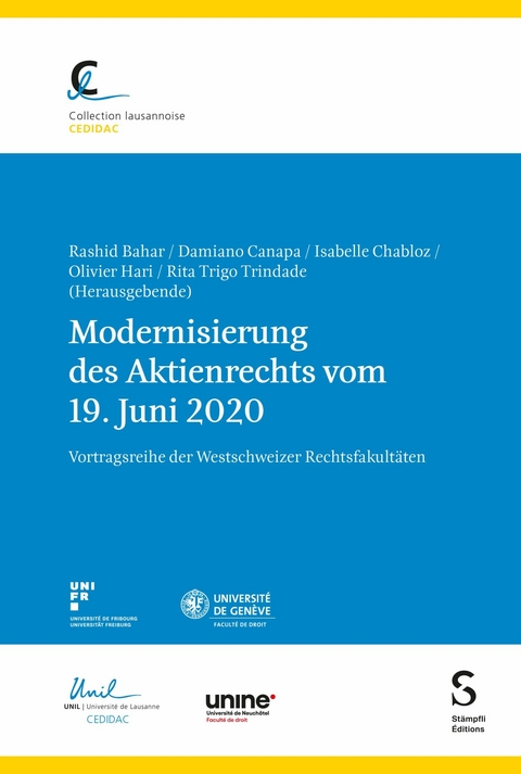 Modernisierung des Aktienrechts vom 19. Juni 2020 - 