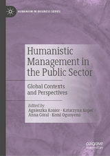 Humanistic Management in the Public Sector - 