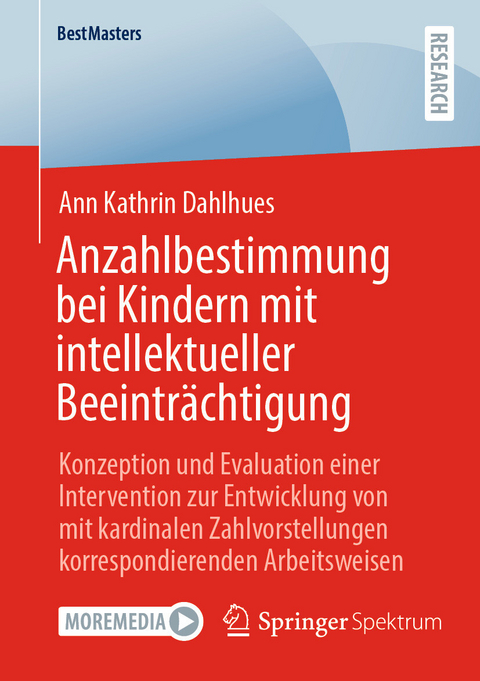 Anzahlbestimmung bei Kindern mit intellektueller Beeinträchtigung - Ann Kathrin Dahlhues