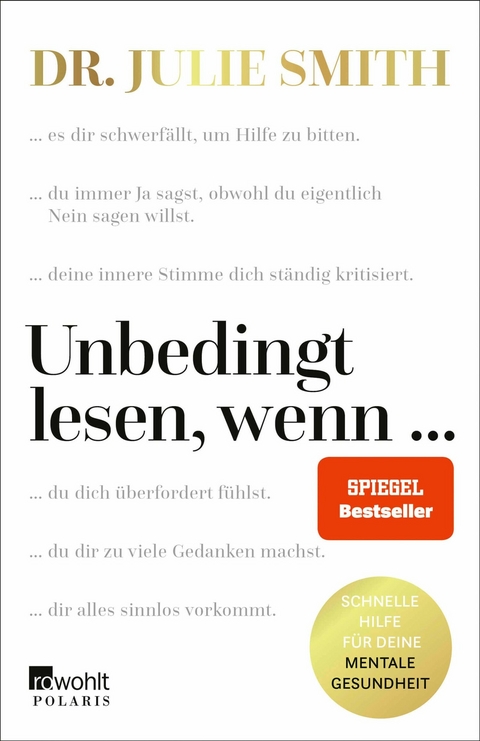 Unbedingt lesen, wenn ... - Dr. Julie Smith