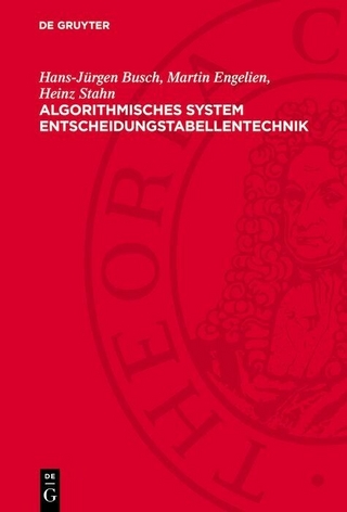 Algorithmisches System Entscheidungstabellentechnik
