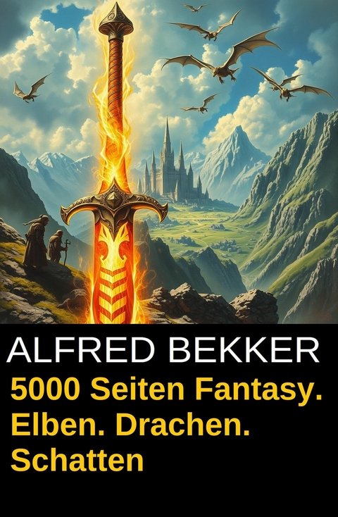 5000 Seiten Fantasy. Elben. Drachen. Schatten -  Alfred Bekker