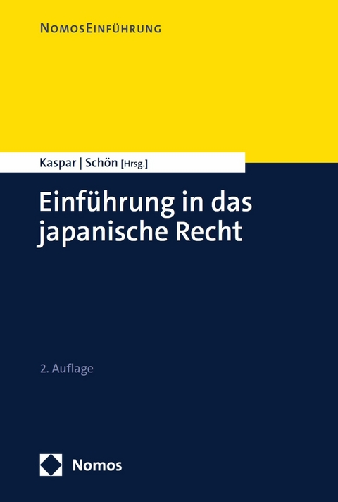Einf&uuml;hrung in das japanische Recht - 