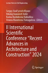 II International Scientific Conference "Recent Advances in Architecture and Construction" 2024 - 