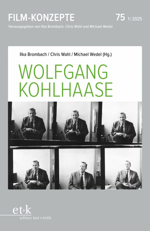 FILM-KONZEPTE 75 - Wolfgang Kohlhaase - 