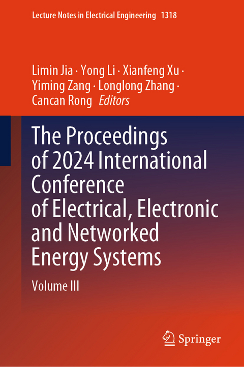 The Proceedings of 2024 International Conference of Electrical, Electronic and Networked Energy Systems - 