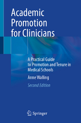 Academic Promotion for Clinicians - Anne Walling