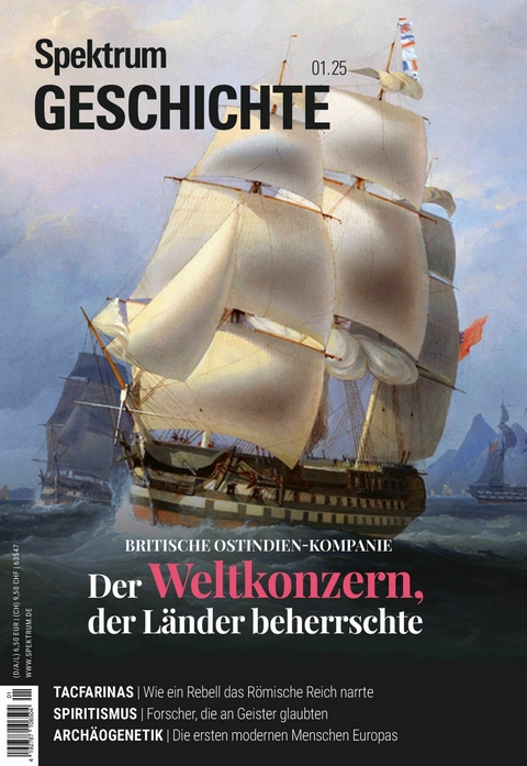 Spektrum Geschichte 1/2025 - Britische Ostindien-Kompanie -  Spektrum der Wissenschaft