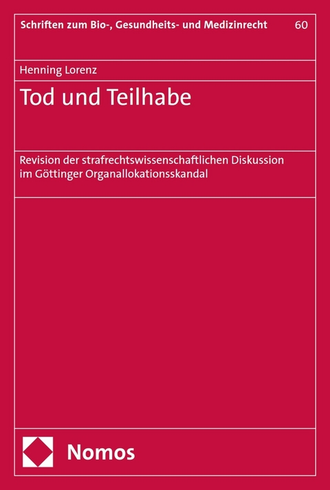 Tod und Teilhabe - Henning Lorenz