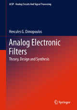 Analog Electronic Filters - Hercules G. Dimopoulos