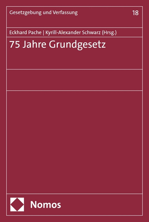 75 Jahre Grundgesetz - 