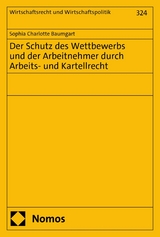 Der Schutz des Wettbewerbs und der Arbeitnehmer durch Arbeits- und Kartellrecht - Sophia Charlotte Baumgart