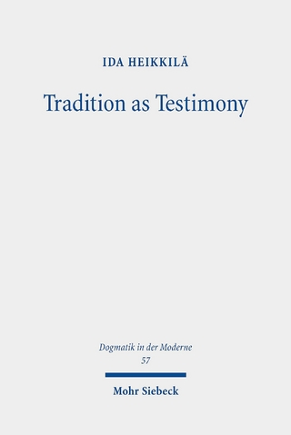 Tradition as Testimony