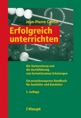 Erfolgreich unterrichten -  Jean-Pierre Crittin