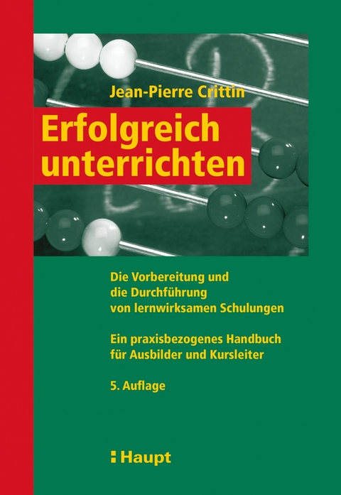 Erfolgreich unterrichten -  Jean-Pierre Crittin