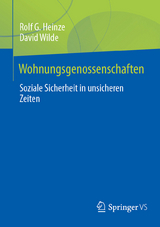 Wohnungsgenossenschaften -  Rolf G. Heinze,  David Wilde