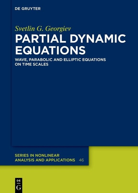Partial Dynamic Equations - Svetlin G. Georgiev